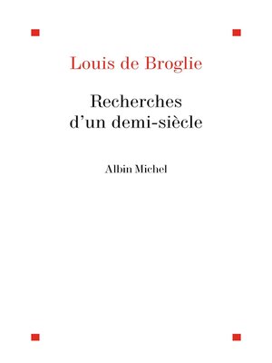 cover image of Recherches d'un demi-siècle